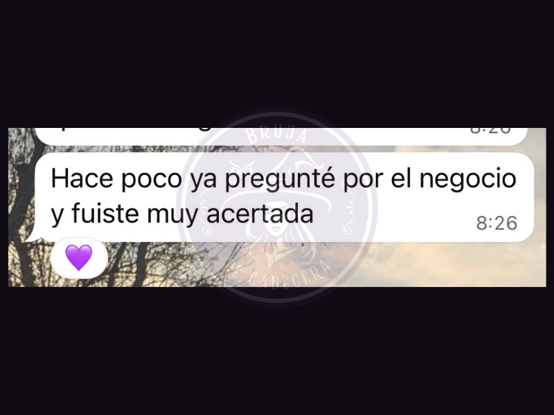 Opinión: tarotista muy acertada